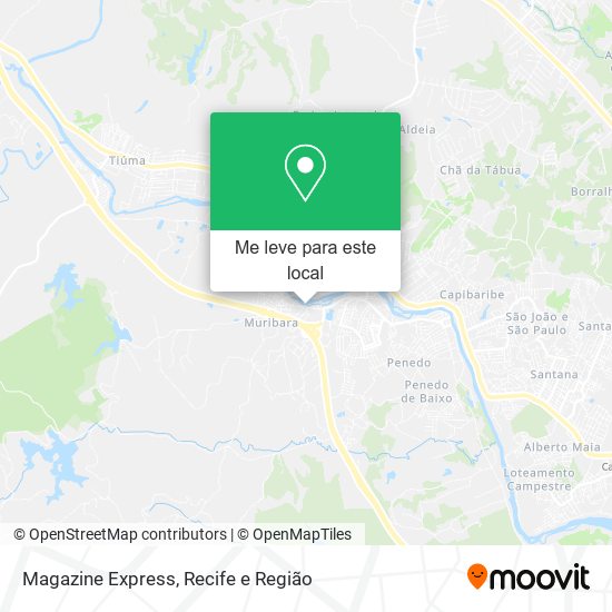 Magazine Express mapa