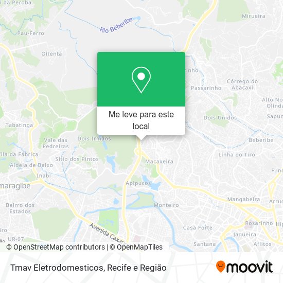 Tmav Eletrodomesticos mapa