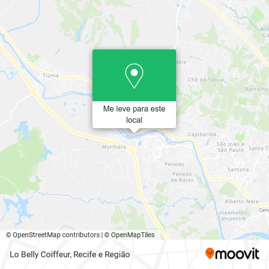 Lo Belly Coiffeur mapa