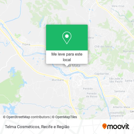Telma Cosméticos mapa