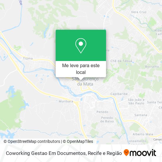 Coworking Gestao Em Documentos mapa