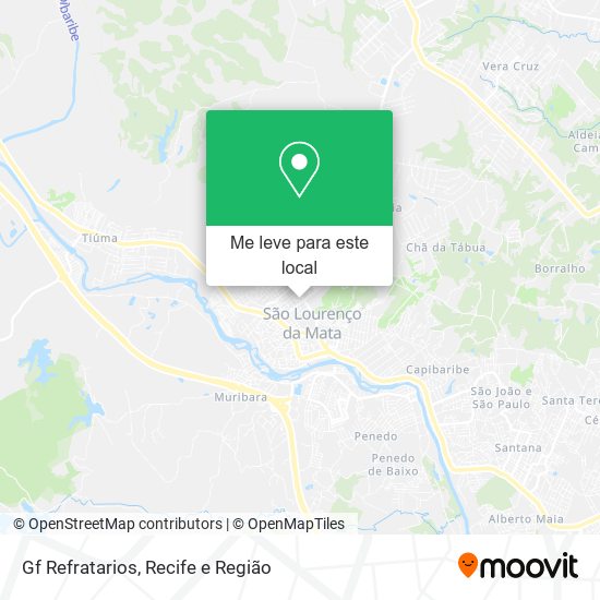 Gf Refratarios mapa