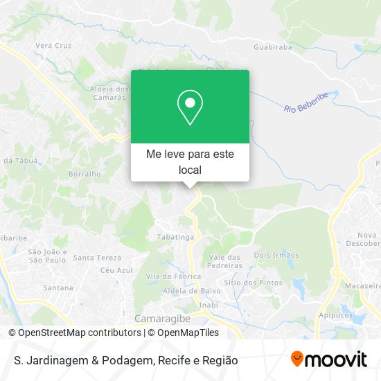 S. Jardinagem & Podagem mapa