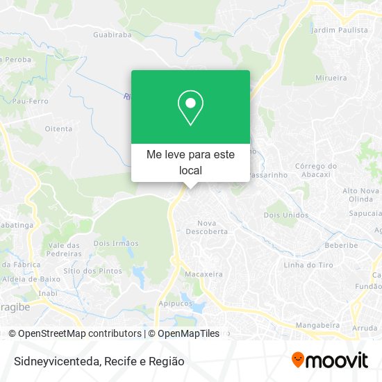 Sidneyvicenteda mapa