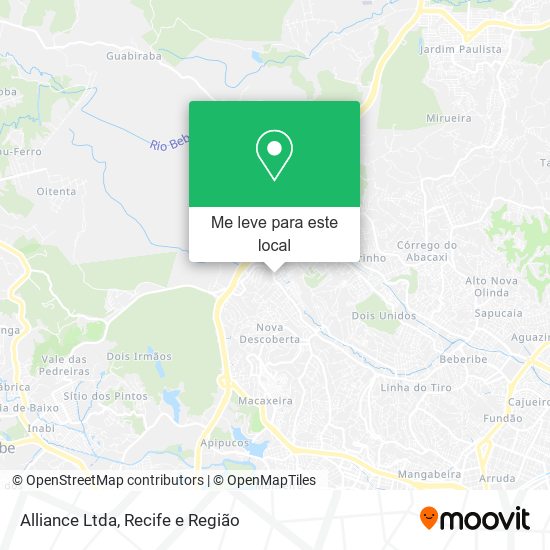 Alliance Ltda mapa