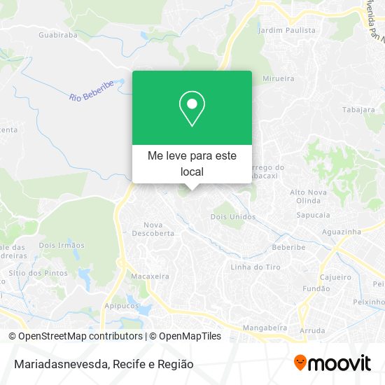 Mariadasnevesda mapa