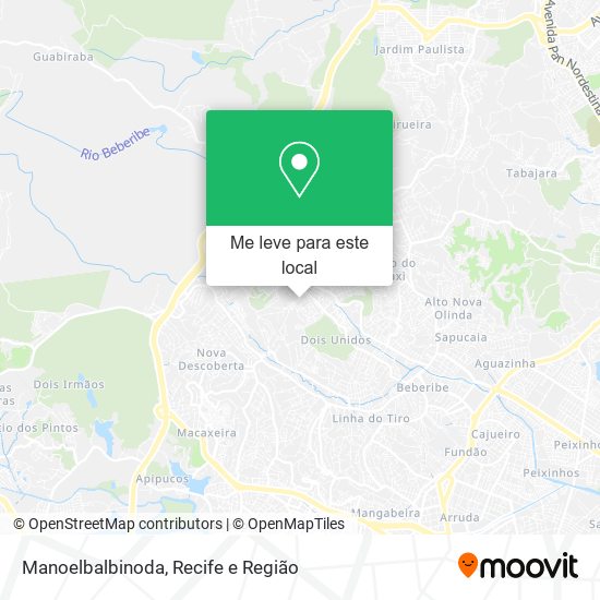Manoelbalbinoda mapa