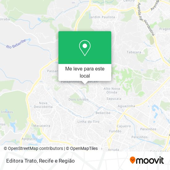 Editora Trato mapa