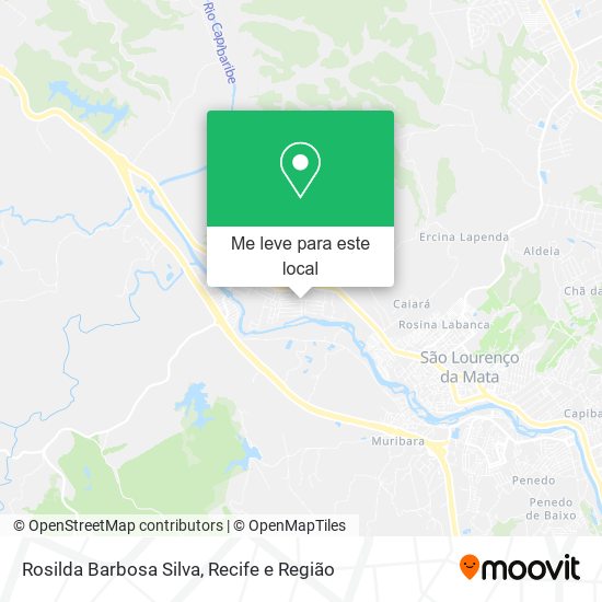 Rosilda Barbosa Silva mapa