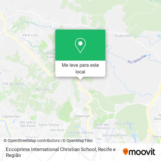 Eccoprime International Christian School mapa