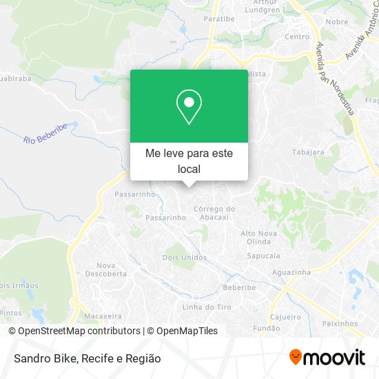 Sandro Bike mapa