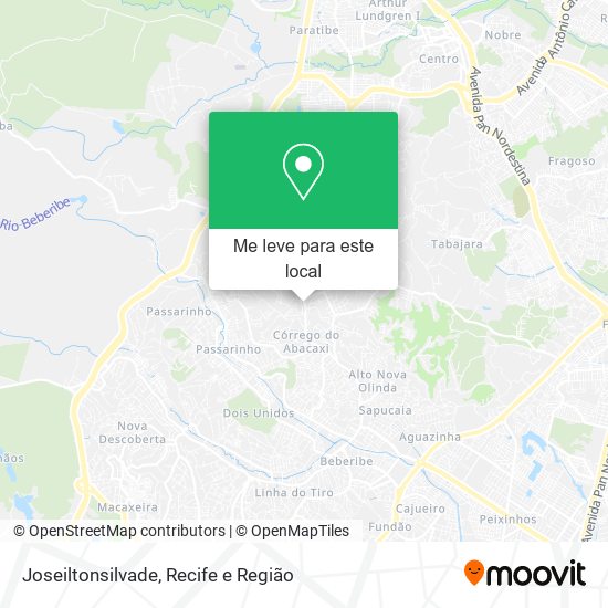 Joseiltonsilvade mapa