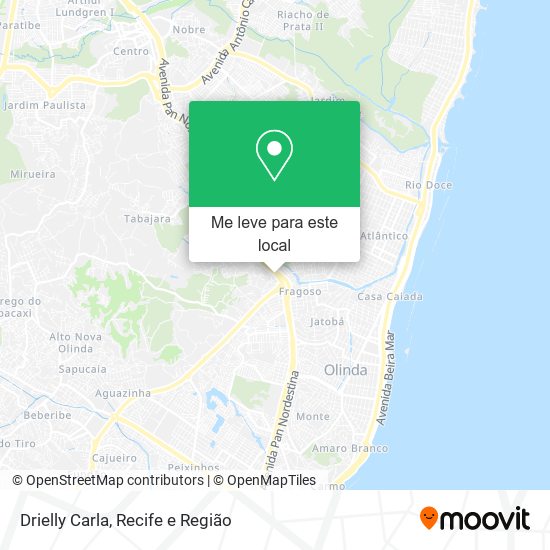 Drielly Carla mapa