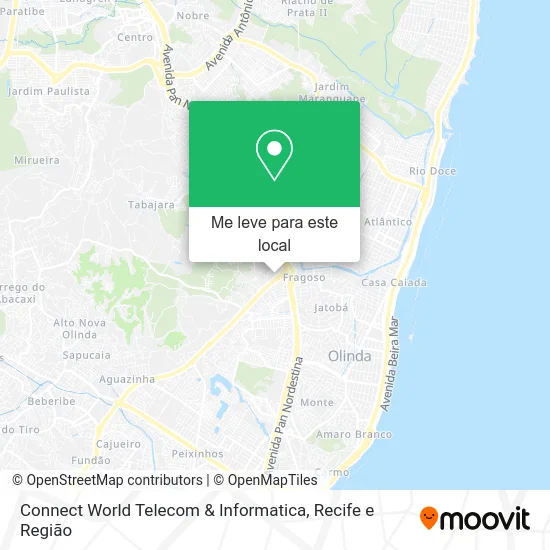Connect World Telecom & Informatica mapa