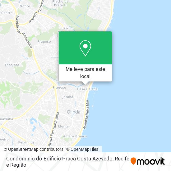Condominio do Edificio Praca Costa Azevedo mapa