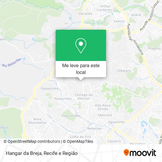 Hangar da Breja mapa