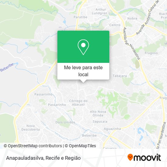 Anapauladasilva mapa