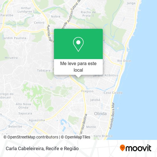 Carla Cabeleireira mapa