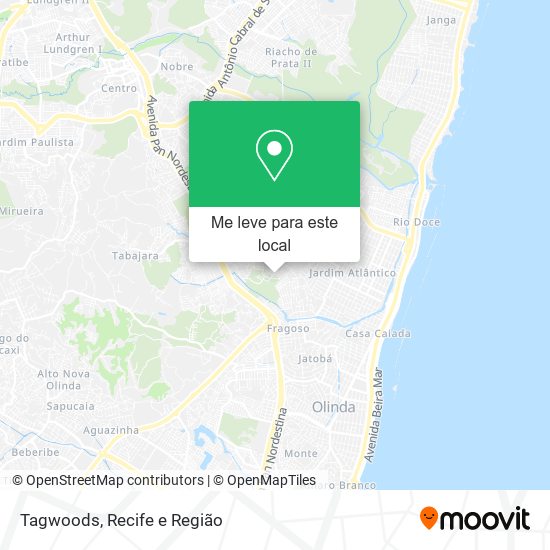 Tagwoods mapa