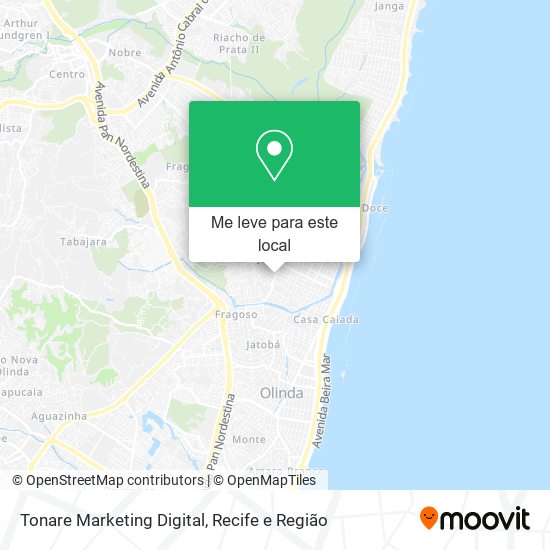 Tonare Marketing Digital mapa