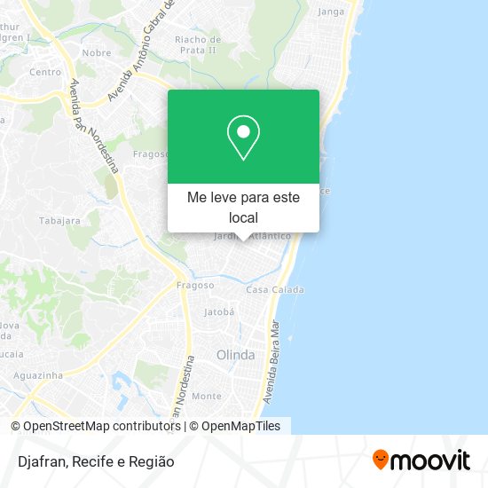 Djafran mapa