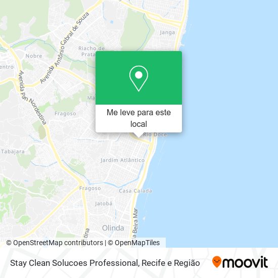 Stay Clean Solucoes Professional mapa