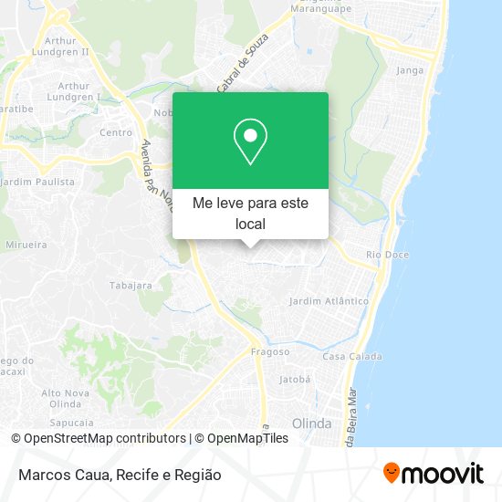 Marcos Caua mapa