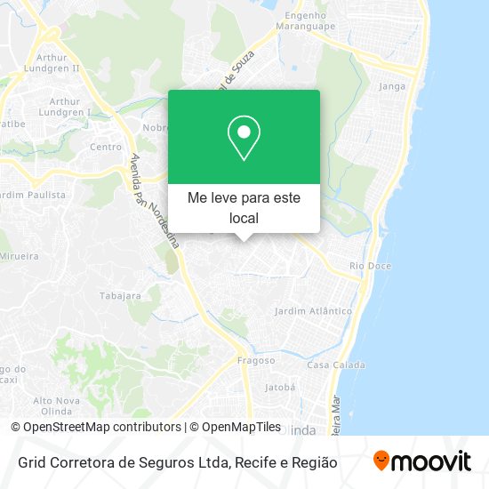 Grid Corretora de Seguros Ltda mapa