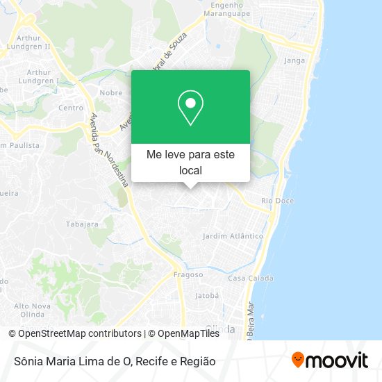 Sônia Maria Lima de O mapa
