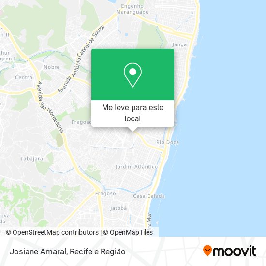 Josiane Amaral mapa