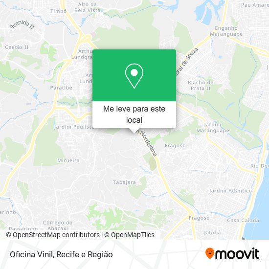 Oficina Vinil mapa