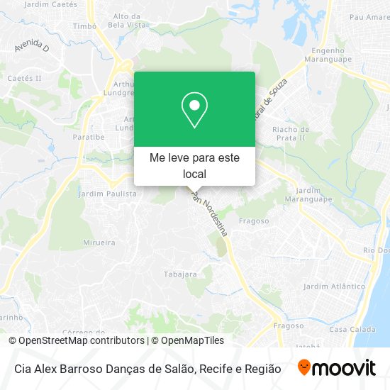Cia Alex Barroso Danças de Salão mapa
