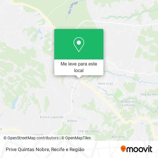 Prive Quintas Nobre mapa