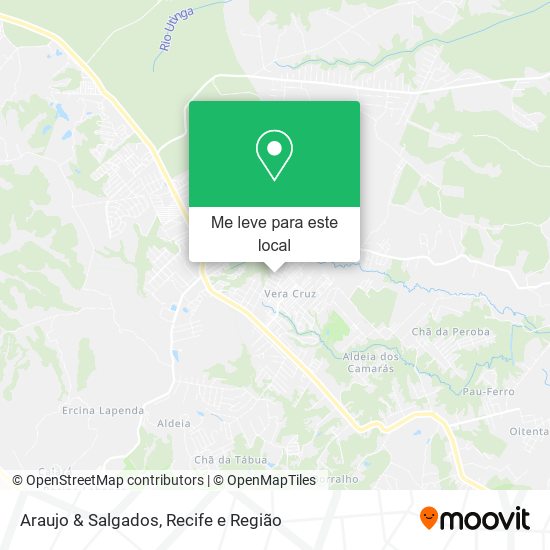 Araujo & Salgados mapa
