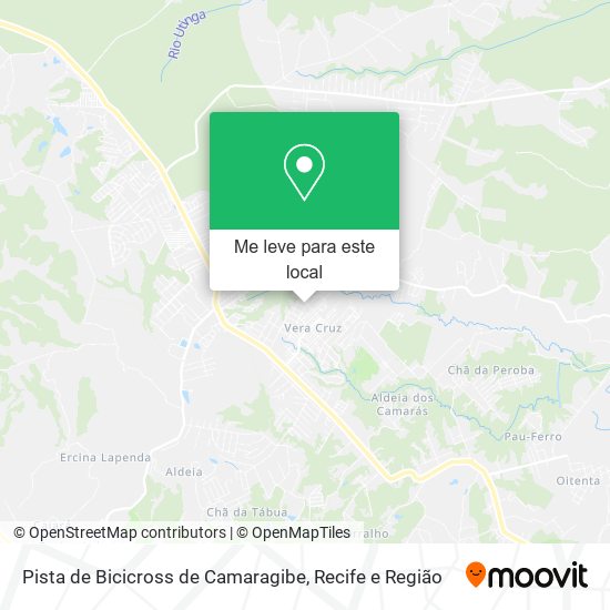 Pista de Bicicross de Camaragibe mapa