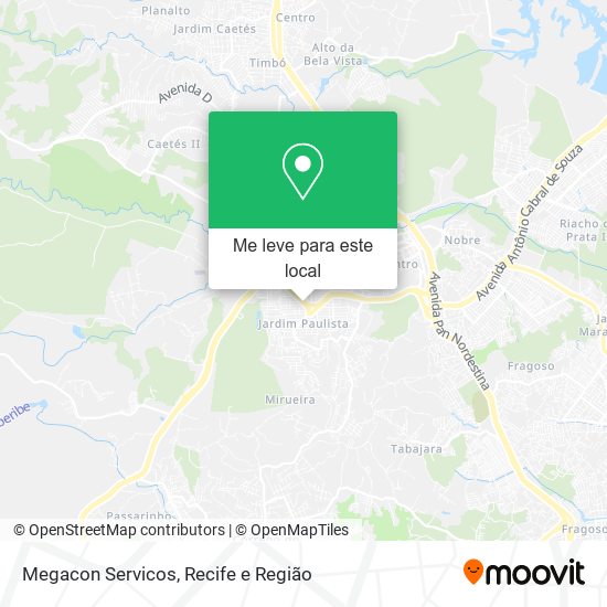 Megacon Servicos mapa
