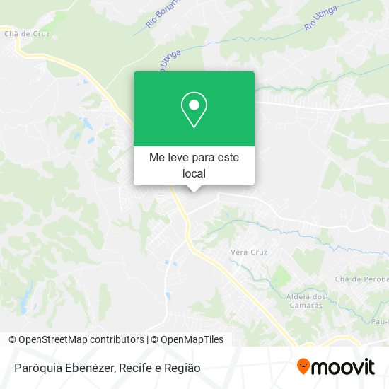 Paróquia Ebenézer mapa