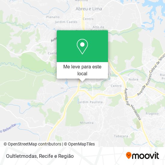 Oultletmodas mapa