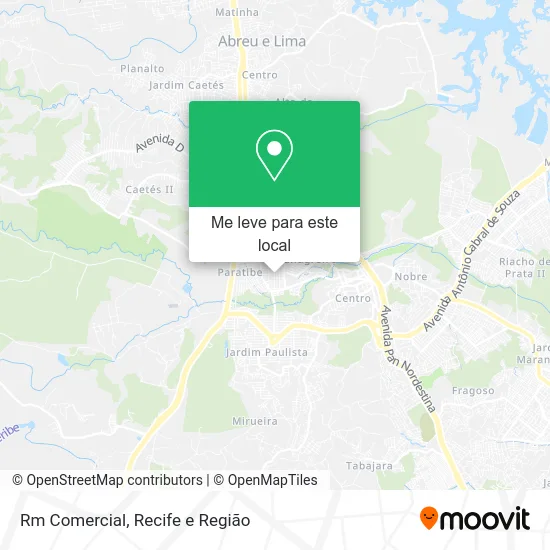 Rm Comercial mapa