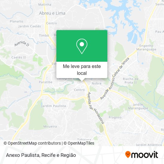 Anexo Paulista mapa