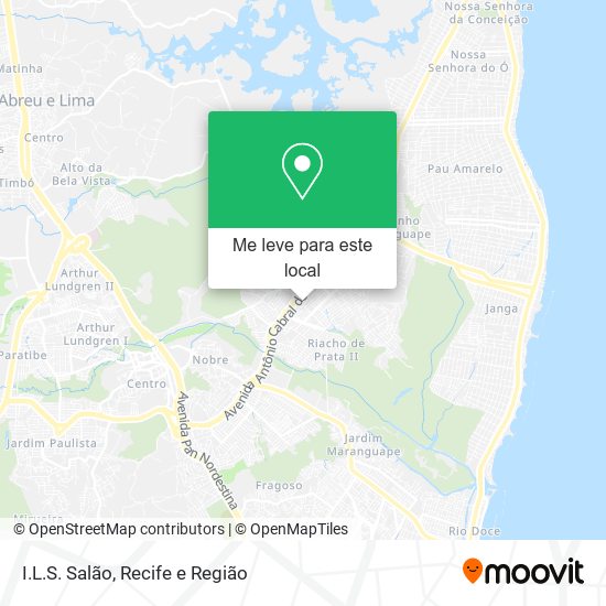 I.L.S. Salão mapa