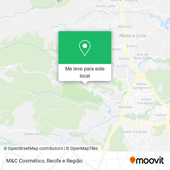 M&C Cosmético mapa