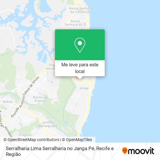 Serralharia Lima Serralharia no Janga Pé mapa