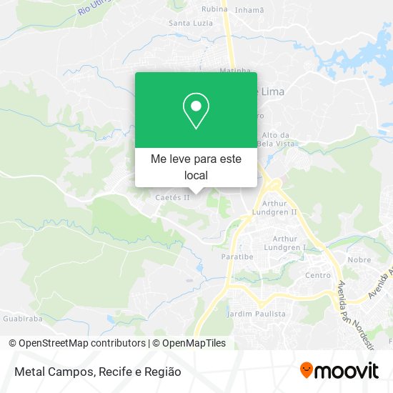Metal Campos mapa