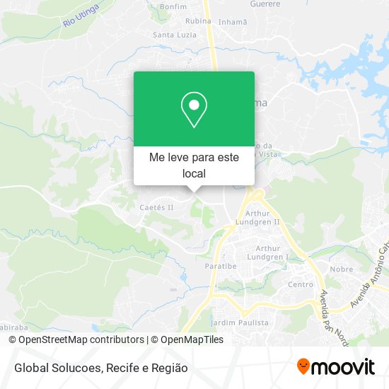 Global Solucoes mapa