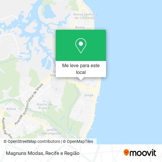 Magnuns Modas mapa
