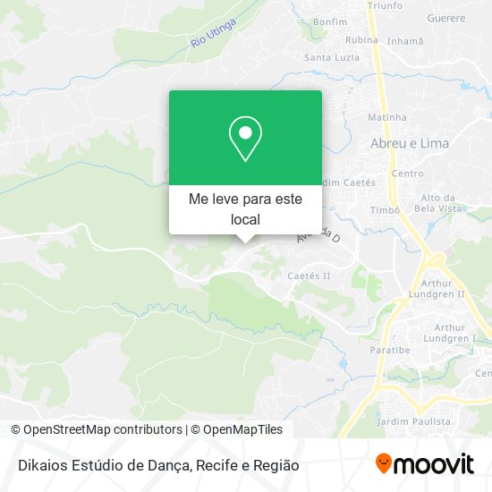 Dikaios Estúdio de Dança mapa