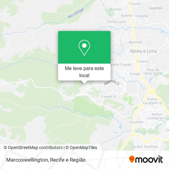 Marcoswellington mapa