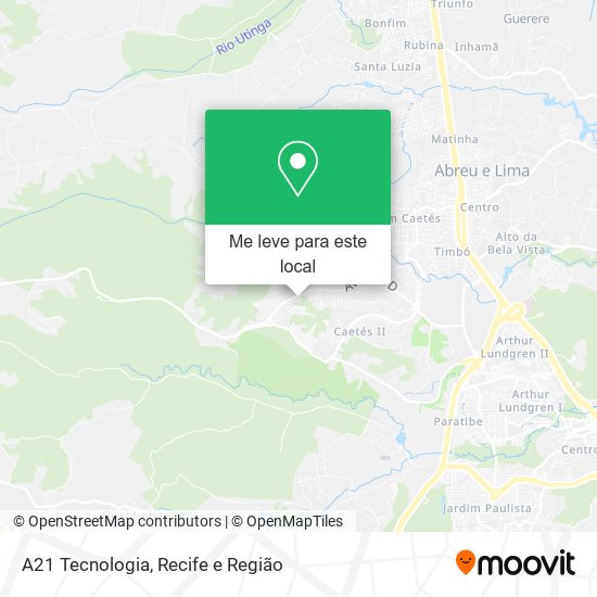 A21 Tecnologia mapa