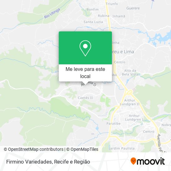Firmino Variedades mapa
